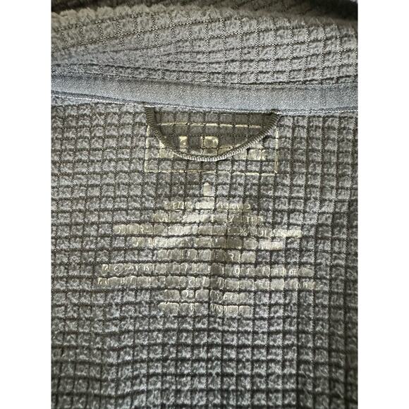 LL Bean Polartec Vest Men’s Large Gray Fleece Full Zip Pockets Outdoor Large - Picture 6 of 6